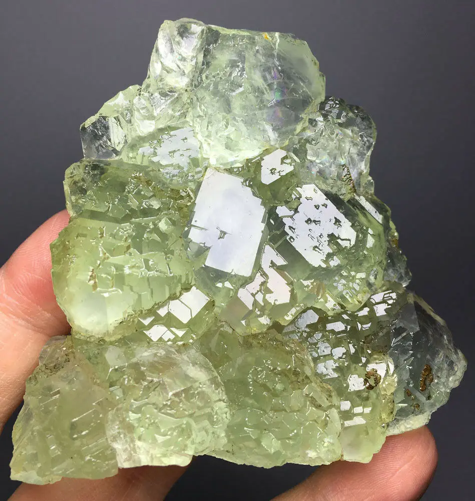 

269g Natural perfect green fluorite Mineral Specimen wedding souvenirs guests