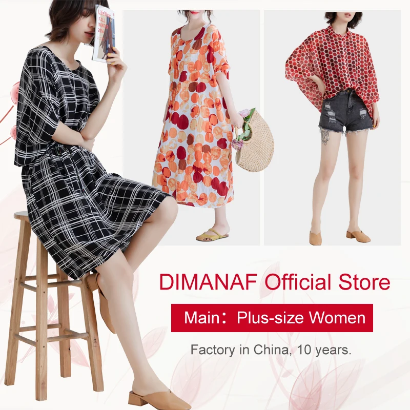 DIMANAF Plus Size Women Dress Summer Bowknot Cotton Linen Fashion Lady Vestidos Female Clothing Loose Casual Style Dress Black