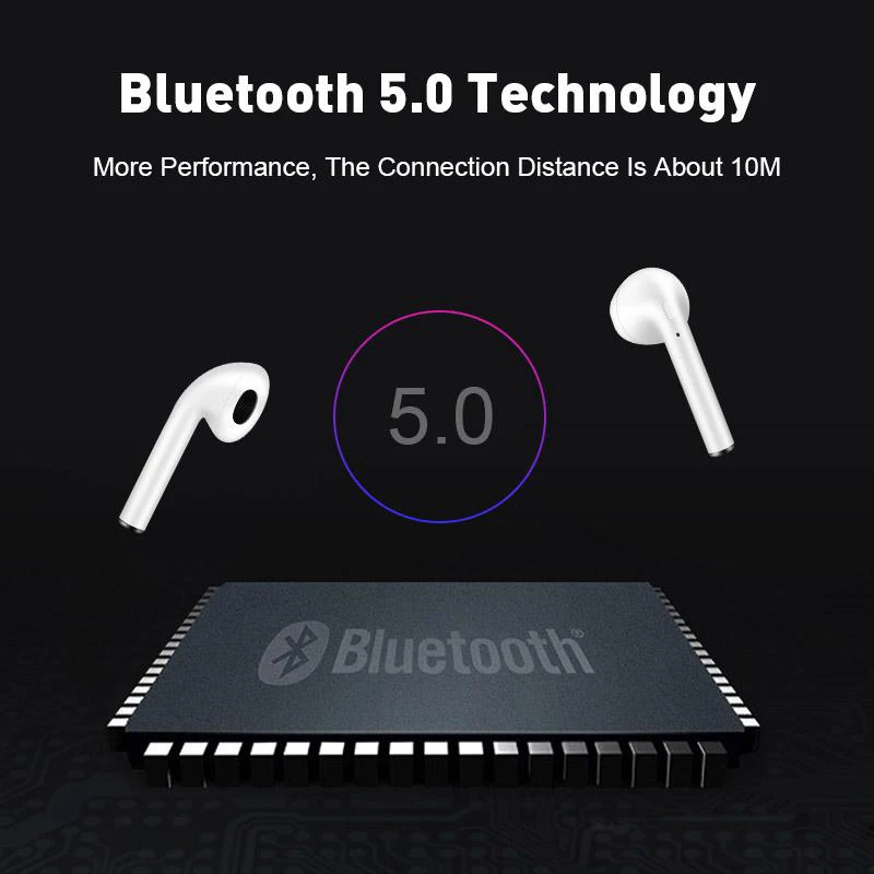 Беспроводные наушники I10 XS TWS портативная гарнитура Bluetooth 5 0 невидимые вкладыши