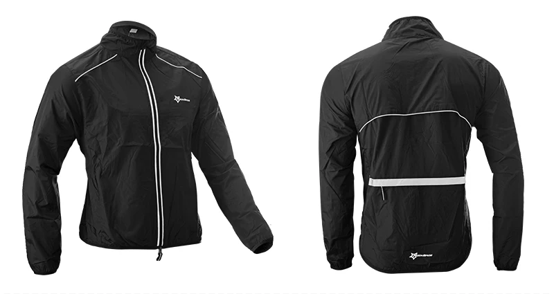 ROCKBROS Jacket Cycling Wind Jacket Bike Raincoat Cycling Rain Coat Jersey Bicycle Rainproof  Windproof Quick Dry Coat