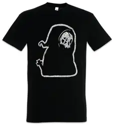 Слепой футболка для скейта Grim Reaper Sk8 или die Half Pipe Sports