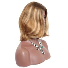Kosher Jewish Wig 100% European Virgin Human Hair Wigs For Women Straight 4×4 Silk Top Lace Front Wigs 130% Colorful Hair