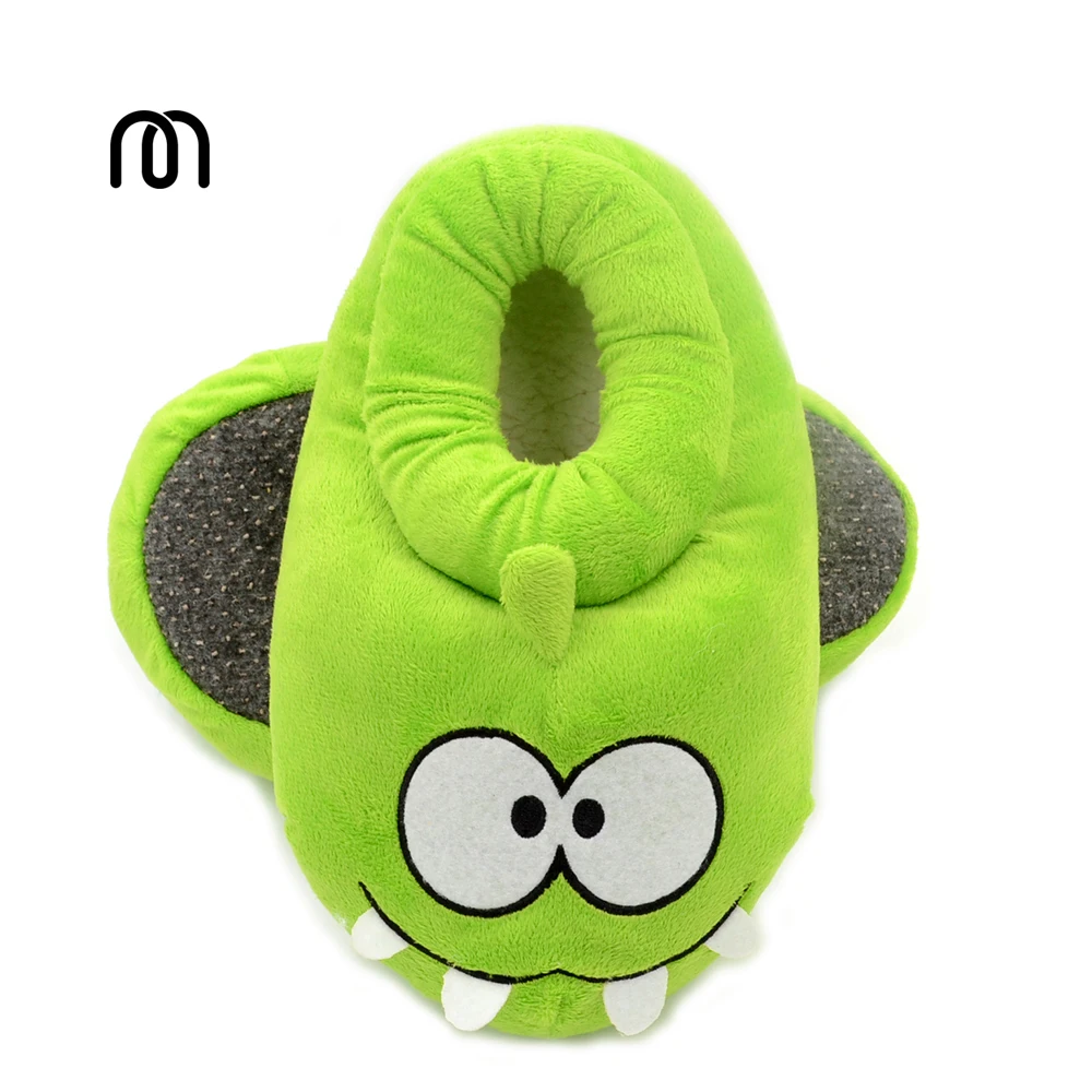 

Millffy furry adventure cartoon plush warm slippers non-slip floor plush paws funny women paw slippers