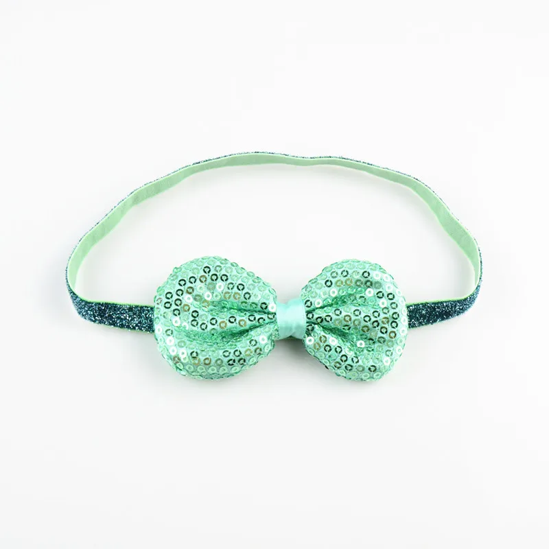 Повязка на голову детская 10 шт./лот 14 цветов 3 дюйма|sequin bows|hair accessorieshair accessories free