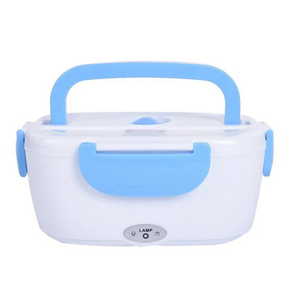 EU PLUG 2 colors Electric Portable Heated Lunch Food grade Food Container Set Food Warmer With