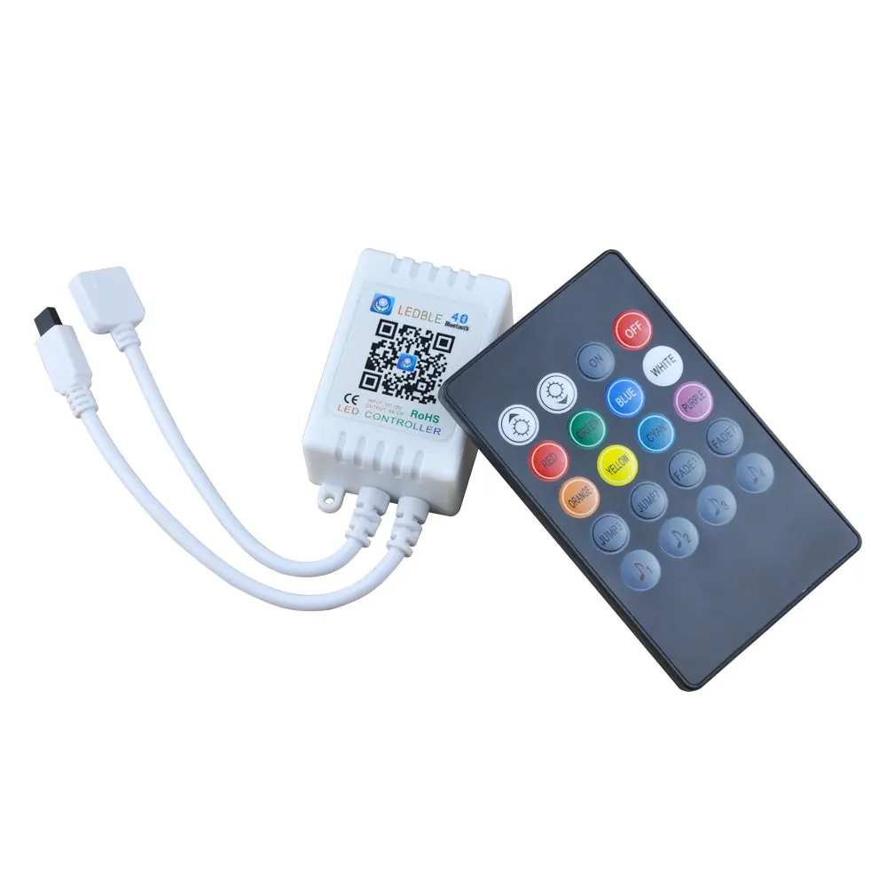DC 5 V 12V24V RGB светодиодный контроллер приложение Bluetooth с аддитивной цветовой