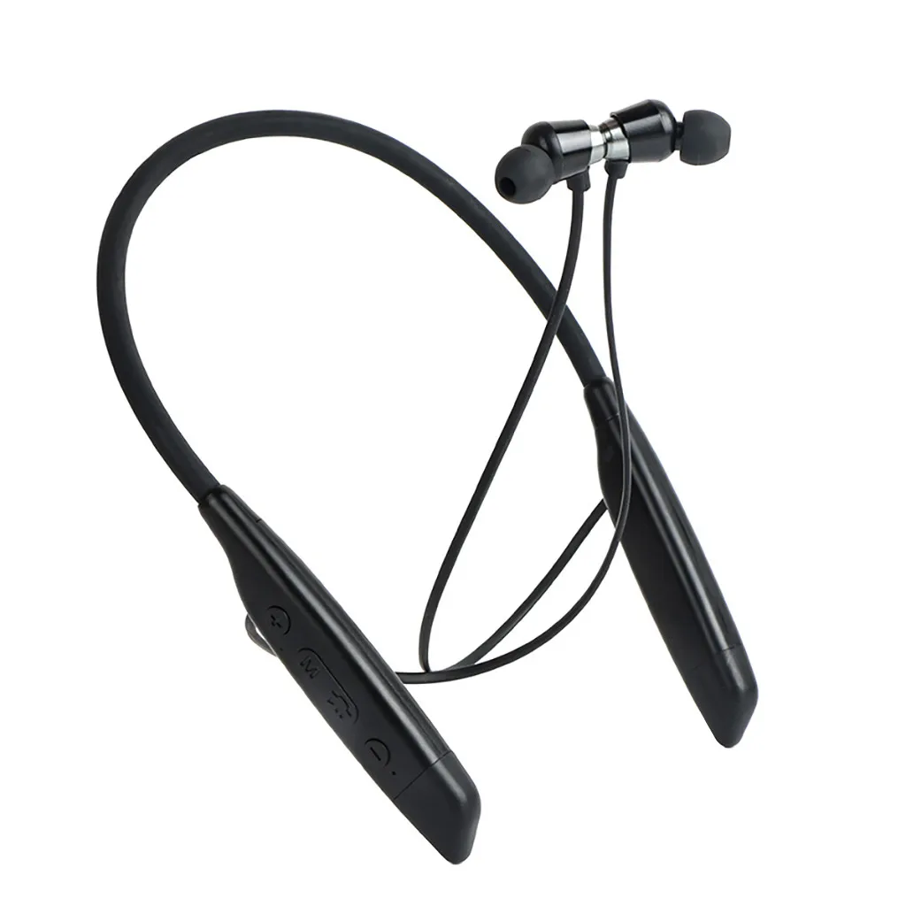 

Multi-function Bluetooth Sports Earphone Multi-purpose Plug-in Card Neck-mounted HiFi Wireless Sports Earbuds with Mic Case Z522