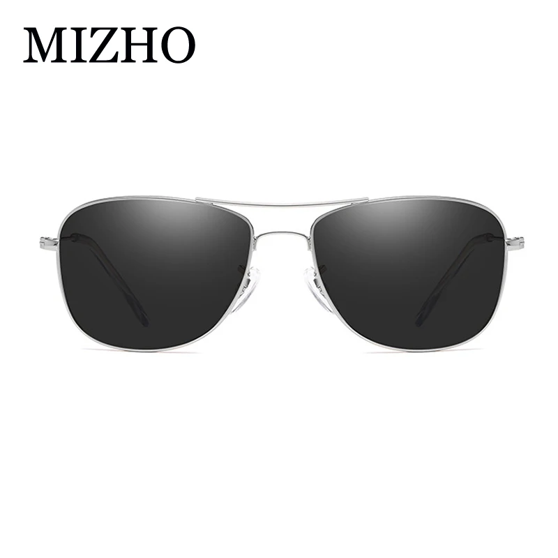 Солнцезащитные очки MIZHO с зелеными линзами для мужчин и женщин брендовые