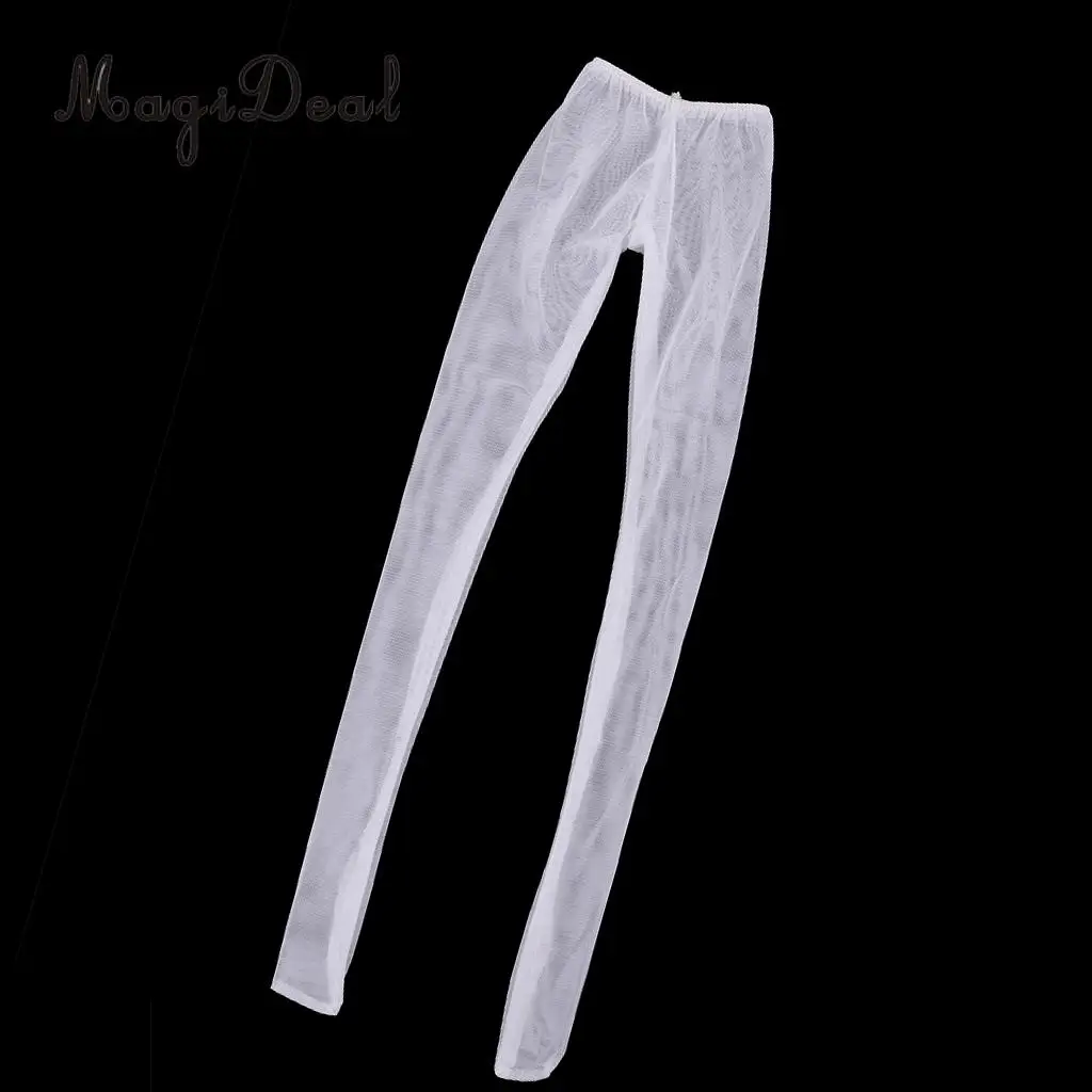 White 60cm Doll Stockings High Elastic Socks Leggings for 1/3 BJD Girl Dolls for Night Lolita Dolls Dress up Accessory
