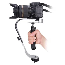 New Handheld Video Stabilizer Portable Digital Compact Camera Holder Motion Steadicam For Canon Nikon Sony Phone DSLR DV