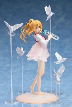 

20cm Your Lie In April Kaori Miyazono Action Figure Anime Doll Pvc sexy girl model Figures Toys Brinquedos Collection 2019 new