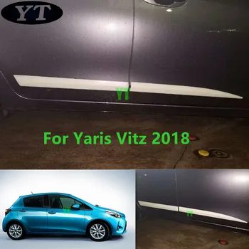 

ABS chrime auto side door trim For Yaris & Vitz 2018 moulding auto accessories