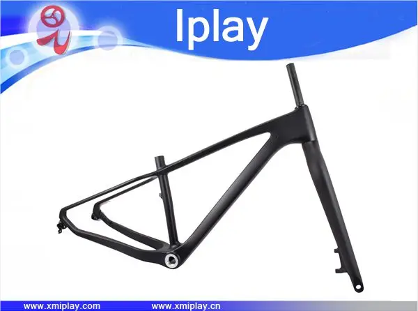 Excellent Hot selling carbon fat bike frame with fork BSA carbon snow bike frameset 26er*4.8" Fatbike tire Carbon Bike Frame 197*12mm 0