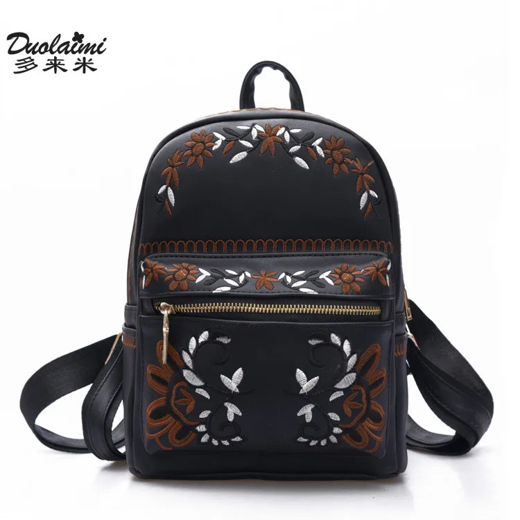 

Fashion summer women small Backpacks Korean mini Backpacks PU Leather School Bag girls vintage Embossed female travel Backpack