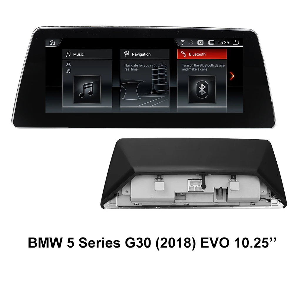 Sale Android 8.110.25" all in one touch IPS Car Radio GPS for BMW 5 series  E60 F10 F11  G30 CIC CCC NBT EVO Car Multimedia Player 3