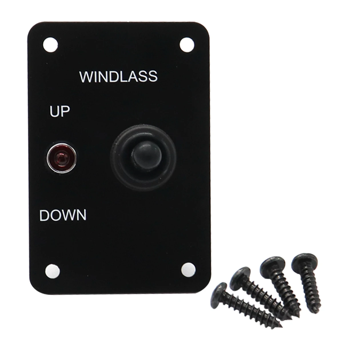 12V 15A Anchor Windlass Up Down Rocker Switch Panel Marine Windlass ON OFF ON Control Panel