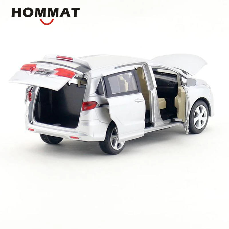 HOMMAT моделирование 1:32 Honda Odyssey MPV автомобиль литая модель игрушечного автомобиля