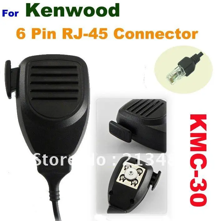 Мобильный микрофон KMC 30 6 контактный RJ 45 разъем для Kenwood TK868 TK 630 730 830 760 768|connector