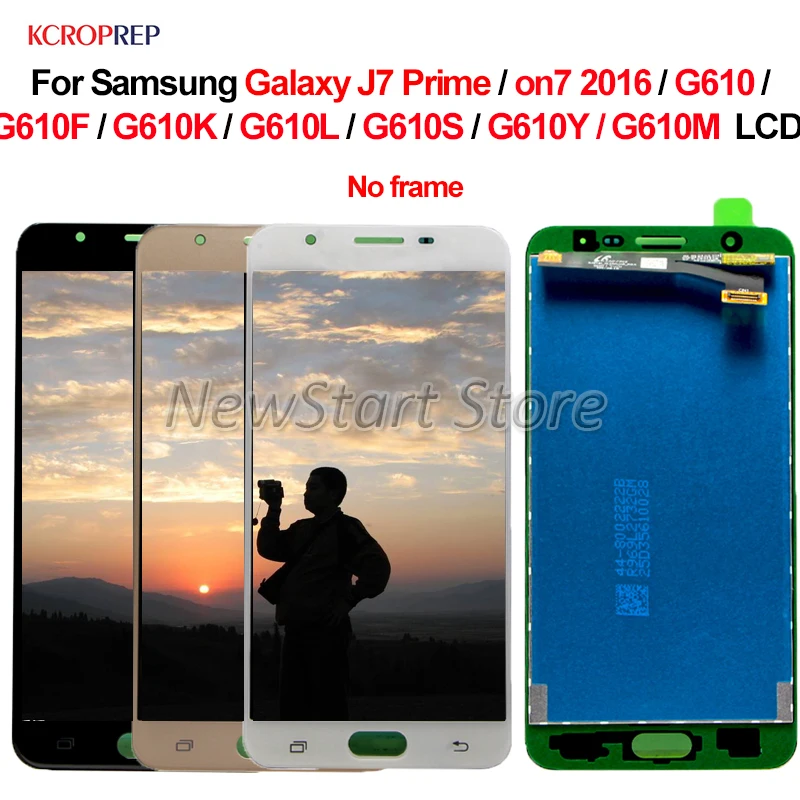 Для Samsung Galaxy J7 Prime LCD дисплей с сенсорным экраном в сборе 5 &quotдля On7 2016 G610 G610F G610M