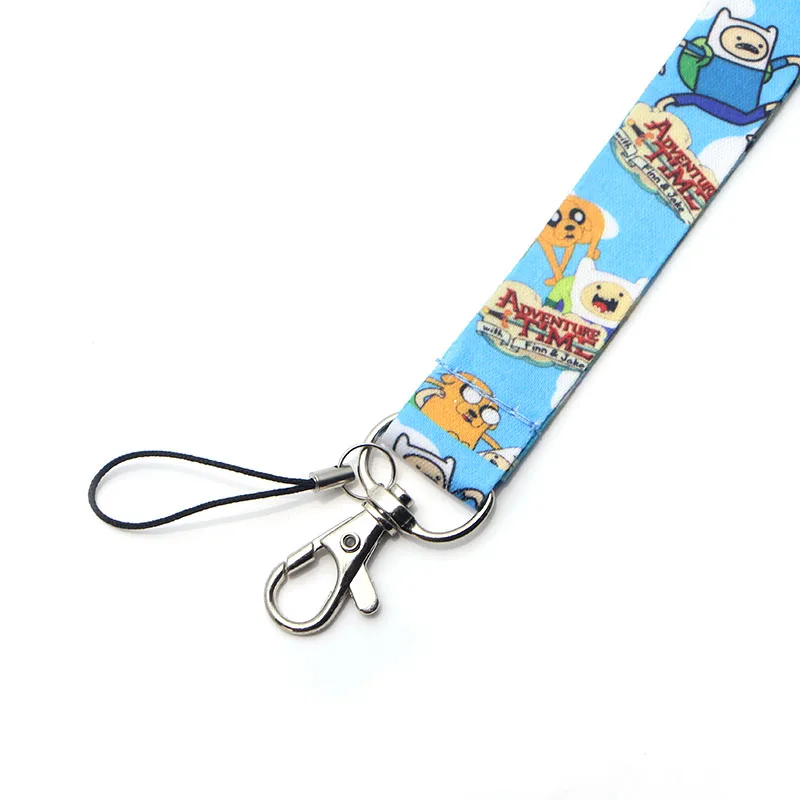 P2851 Dongmanli Adventure Time Lanyard значок ID Lanyards/Мобильный телефон Веревка/ключ Lanyard шейный ремешок ожерелье