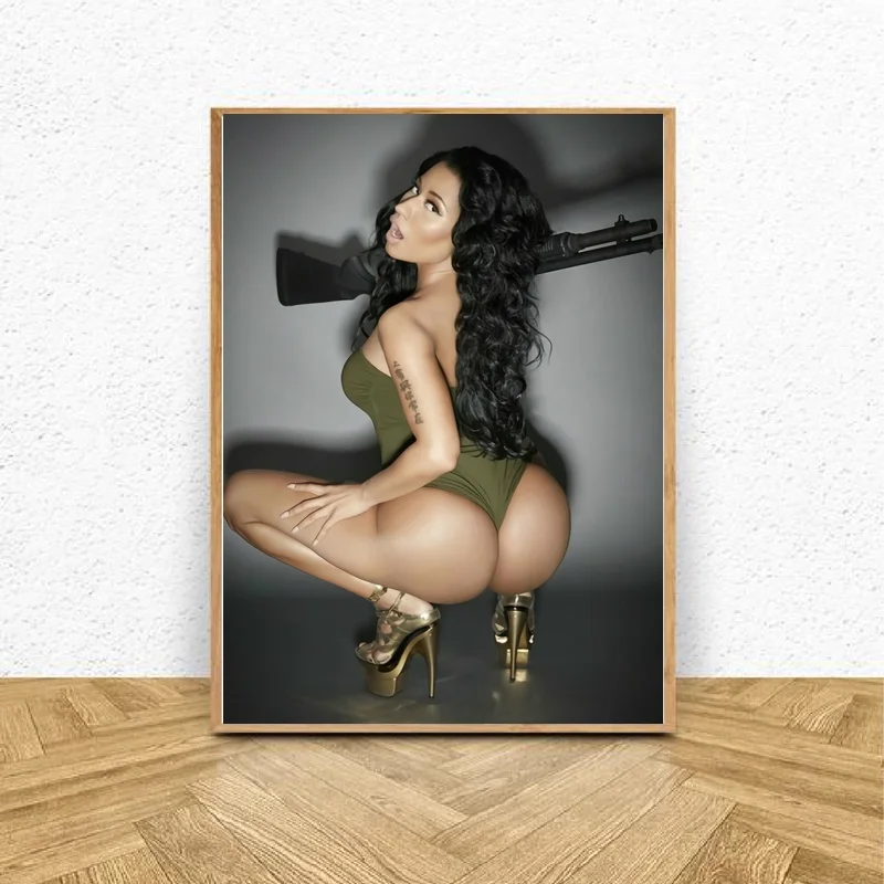 NICKI MINAJ Music Star Art silk Poster Home Decor | Дом и сад
