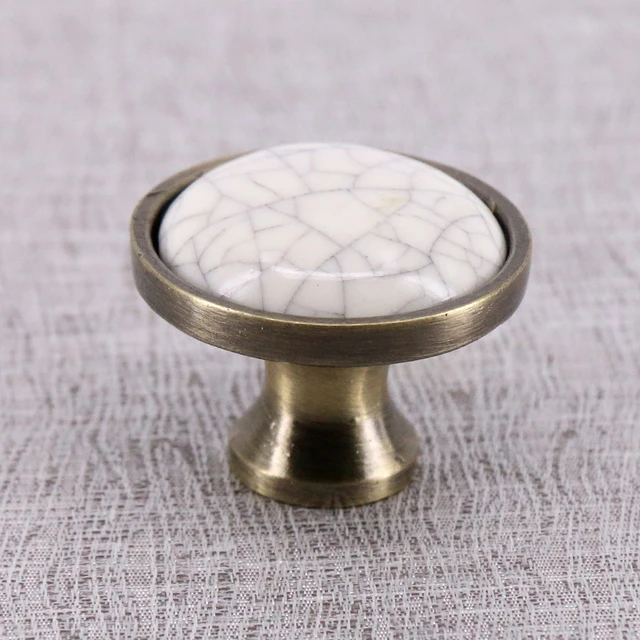 Single Hole Antique Design Wardrobe Door S Handles Ceramic Single Hole Antique Design Wardrobe Door S Handles Ceramic Cabinet Drawer European Furniture Hardware
