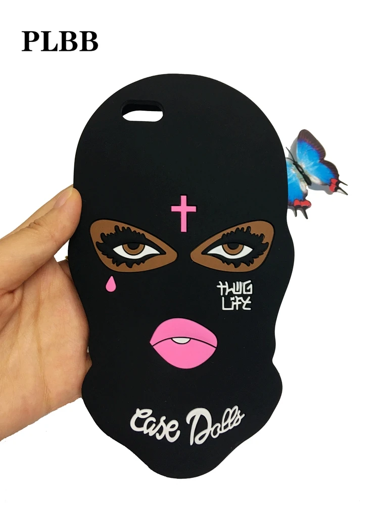 

3D Big Eyes Mask Teared Girl Jesus Christian Cross Silicone Phone Cover Case for Huawei Ascend P8 Lite P10 Lite P8 lite 2017