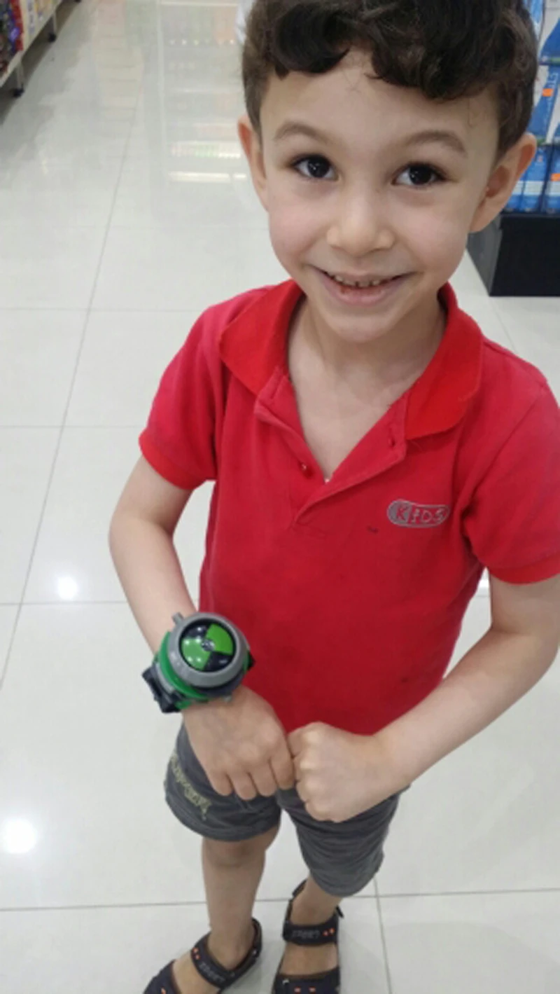 Ben 10 Ultimate Omnitrix часы стиль Япония проектор часы бан дай подлинные Ben10 часы игрушки кукла подарок