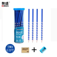 

Aosens 30PCS Groove Slim triangle Wooden HB Standard Pencils