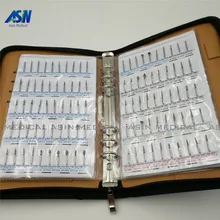2017 new diamond bur sample book 210 models/pcs diamond bur catalog dental material dental lab equipment FG burs