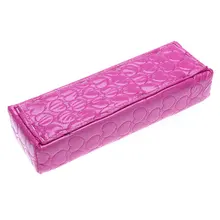 Новая мягкая подушка для рук, подушка и подставка для ногтей, подставка для рук, держатель для маникюра, аксессуары для дизайна ногтей из искусственной кожи розового и красного цвета