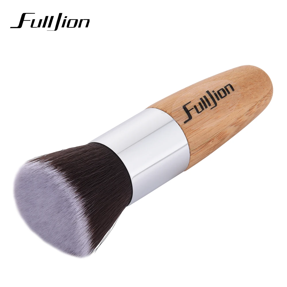 Fulljion 1 шт. модный бамбуковый плоский Топ макияж Кисточки для макияжа Набор