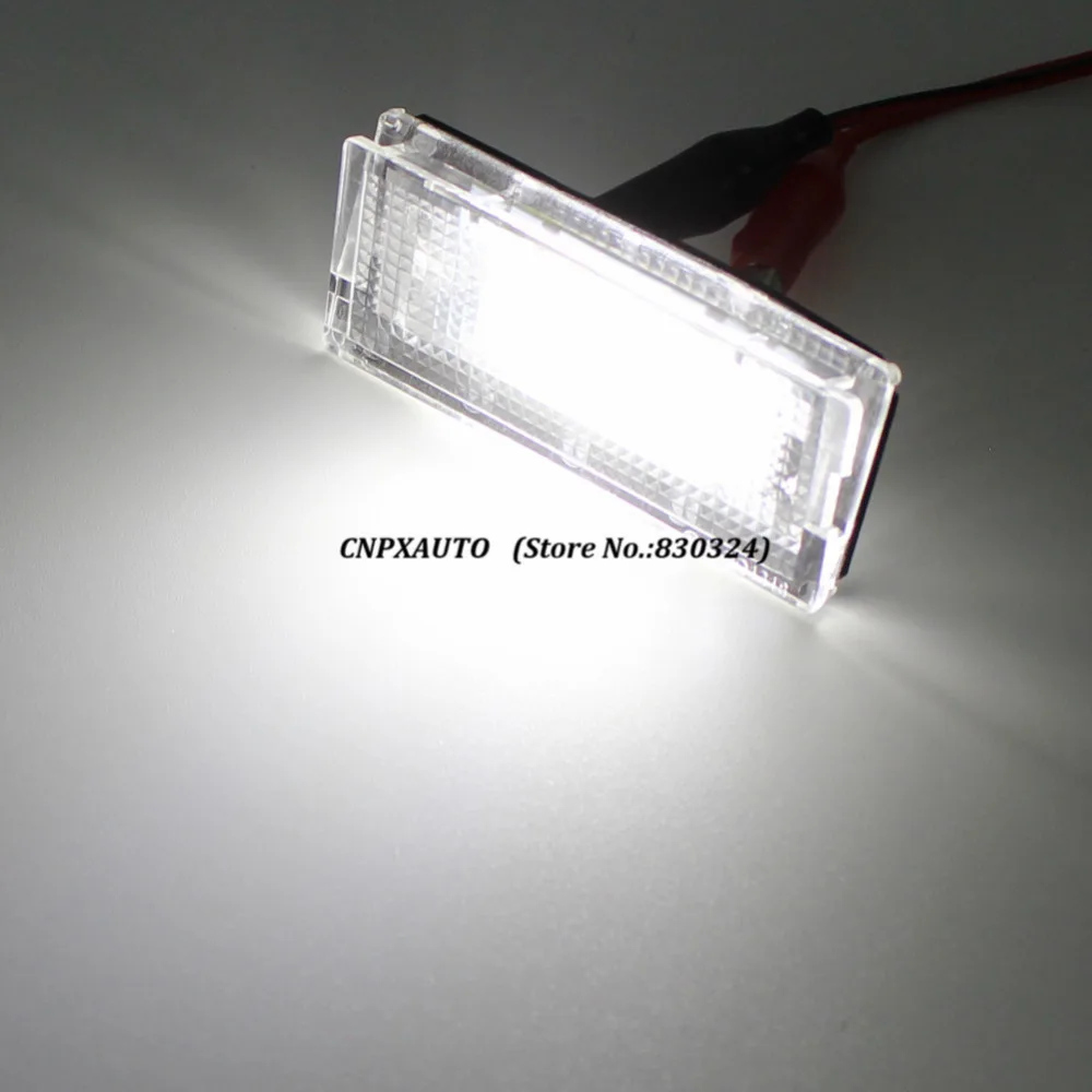 2Pcs18 SMD белый светодиодный номерной знак для BMW E46 325i 328i 330i 4D TOURING 1998 2005|bmw plate led|light