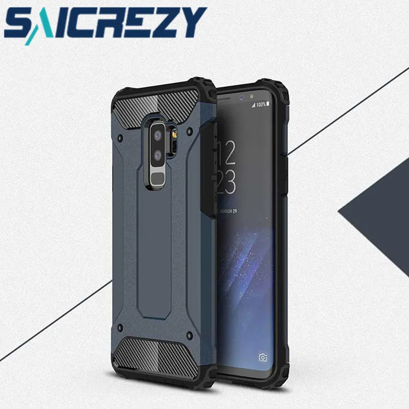 For Galaxy Note 10 9 case Cover Phone Funda Samsung A51 A71 A70 A40 A20E S10 S9 S8 J8 J6 J4 A6 Plus 2018 Armor bumper | Мобильные