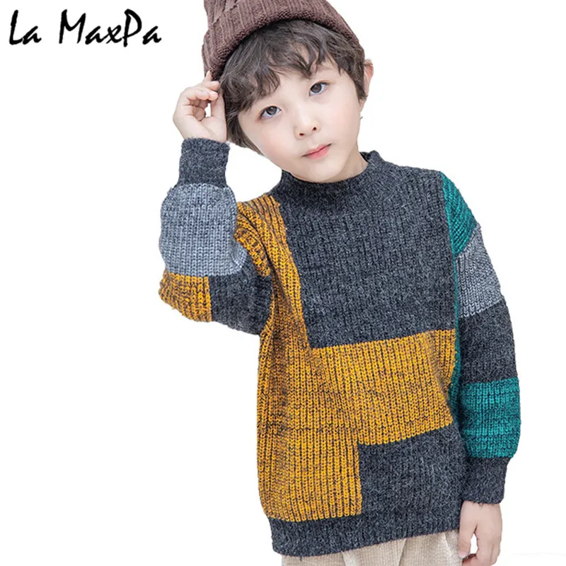 

Abesay Sweater For Girls Boy Children Plaid Sweater Girl Warm Winter Clothes Long Sleeve Winter Girl Clothing 4 5 6 7 8 9 Year