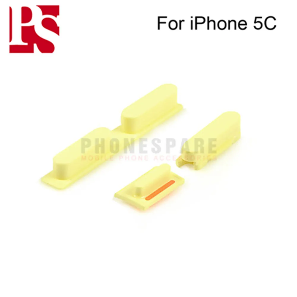 

10pcs/lot,High praise Volume Vibrate Ring Switch Power Lock Side Button Set Housing Replacement Part For iPhone 5c