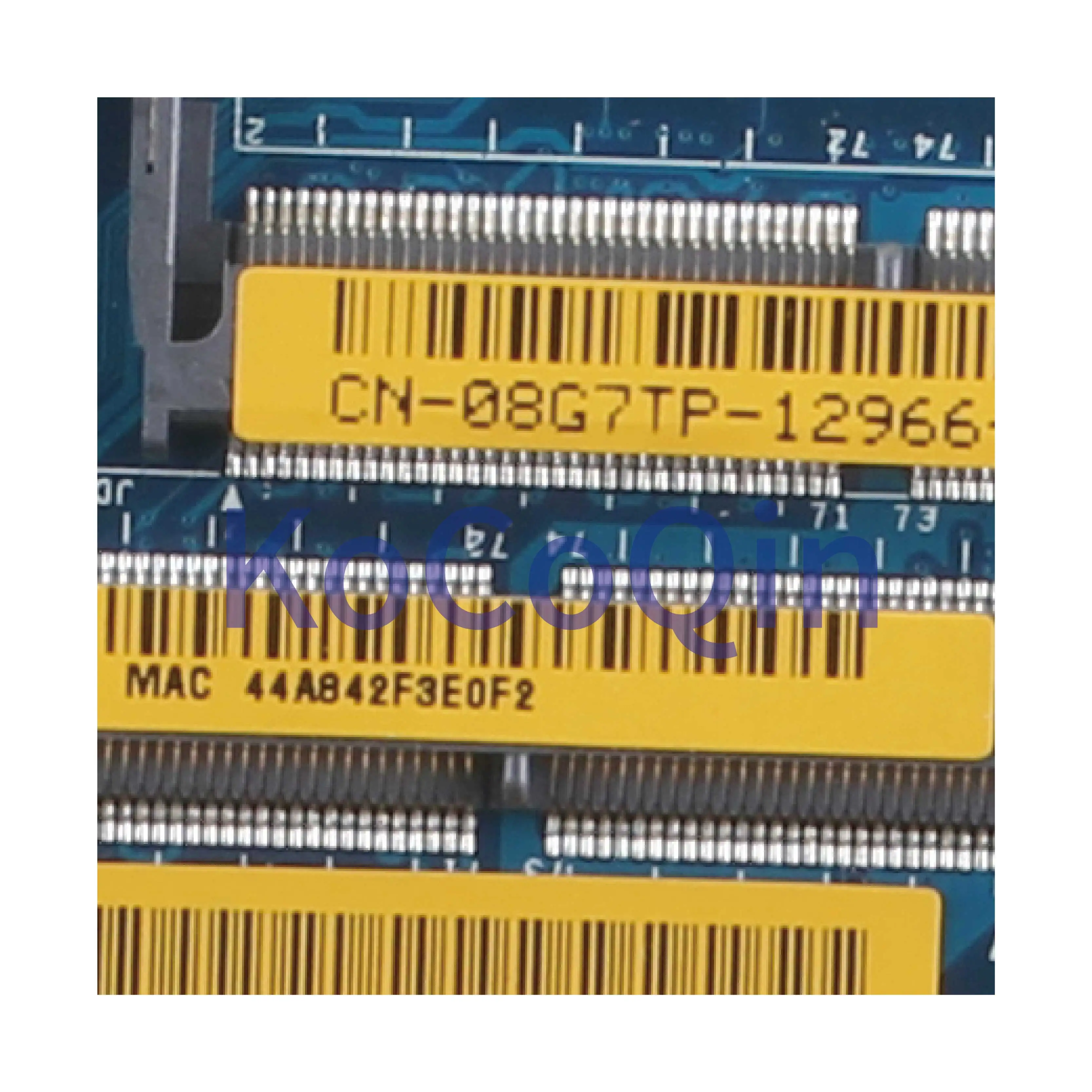 Greatest  KoCoQin Laptop motherboard For DELL Inspiron 5548 5448 5543 I3-5005UMainboard CN-08G7TP 08G7TP ZAVC