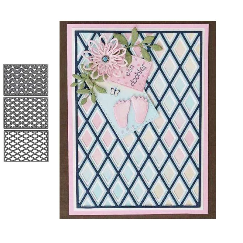 

New Design Craft Metal Cutting Dies Prismatic folding board cut die crapbooking Album Paper Card Craft Embossing Cuts