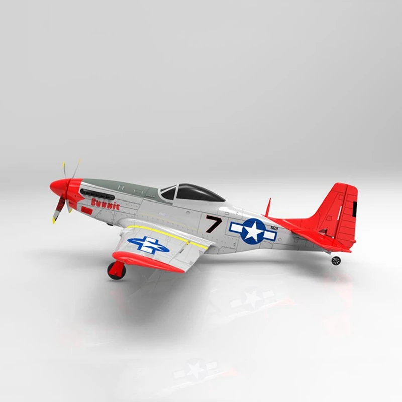 Volantex RC 768-1 Mus& tang P51D 750 мм размах крыльев EPO Warbird RC Самолет RTF