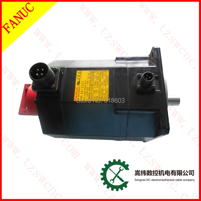 FANUC servo motor A06B-0034-b177 90% new 100% tested warranty for 90 days