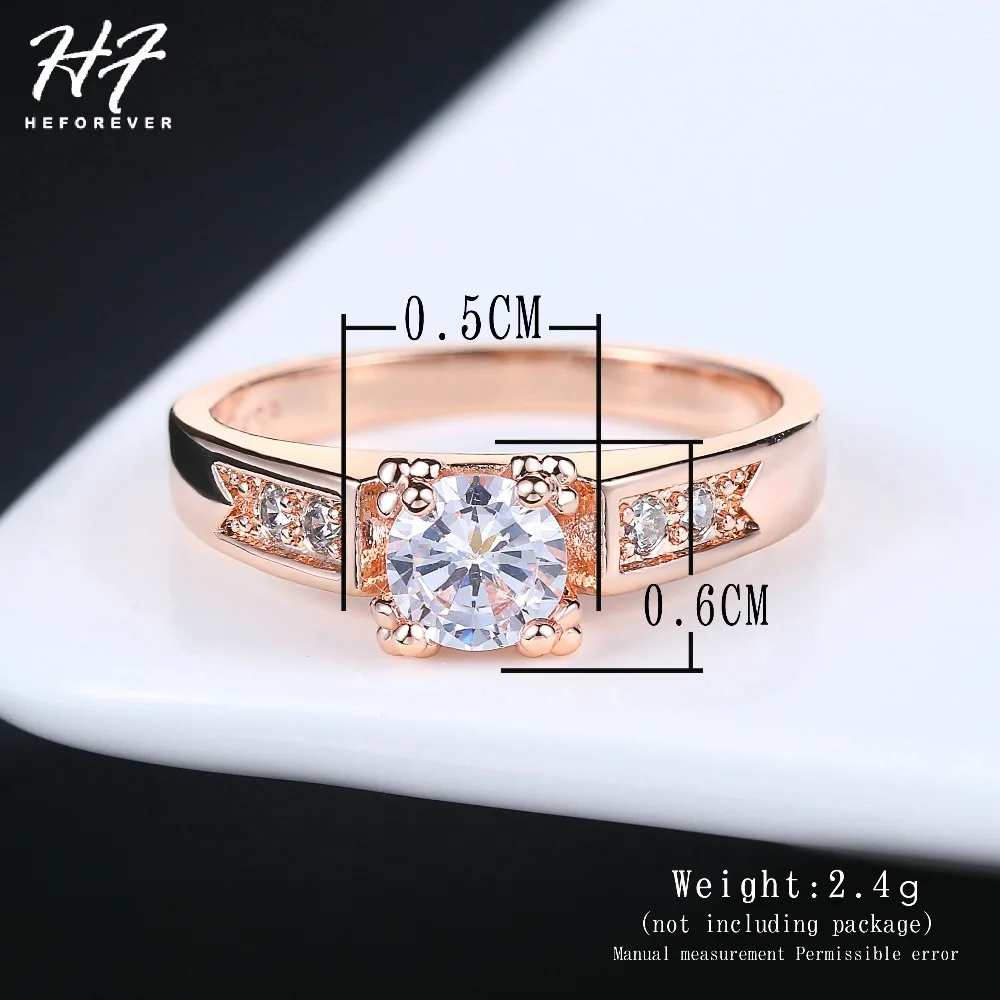 Austrian Crystal Wedding Rings for Women Sliver Color Engagement Ring For Lover Zirconia Fashion Rhinestone Jewelry R052 Xmas