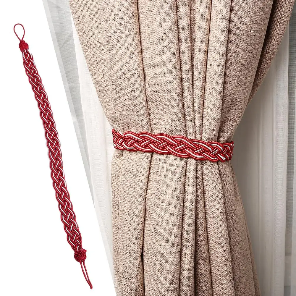 1 шт. плетеная атласная веревка для занавесок плетеная занавеска с завязками на веревке декоративный шнурок для украшения дома
