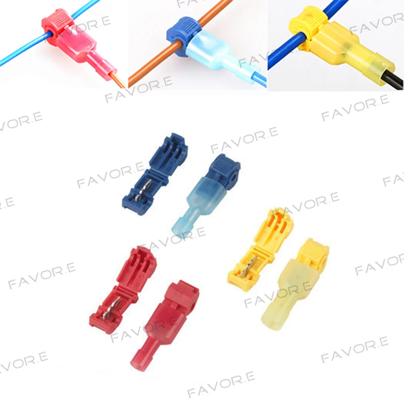 

30PCS(15set) Wire Cable Connectors Terminals Crimp Scotch Lock Quick Splice Electrical Car Audio 22-10AWG 0.5mm-6mm Kit Tool Set