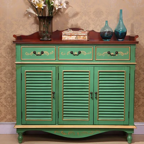 

Shoe Cabinets Shoe Rack Home Furniture wood Mediterranean shutters chaussure rangement schoenen rek shoes organizers shoe shelf