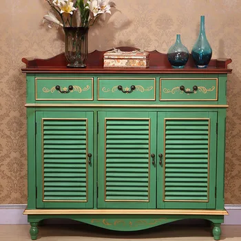 

Shoe Cabinets Shoe Rack Home Furniture wood Mediterranean shutters chaussure rangement schoenen rek shoes organizers shoe shelf