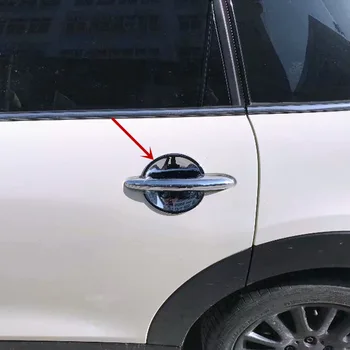 

For BMW MINI F56 3-door Hatch 2014-2018 ABS Chrome Exterior Door Handle Bowl Frame Cover Trim 2pcs Car Styling