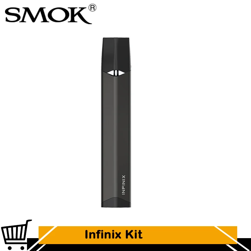 

Original SMOK E Cigarettes Infinix Pod Kit 250mAh Built-in Battery 2ml Atomizer Electronic Cigarette Stick Vaporizer Vape Pen