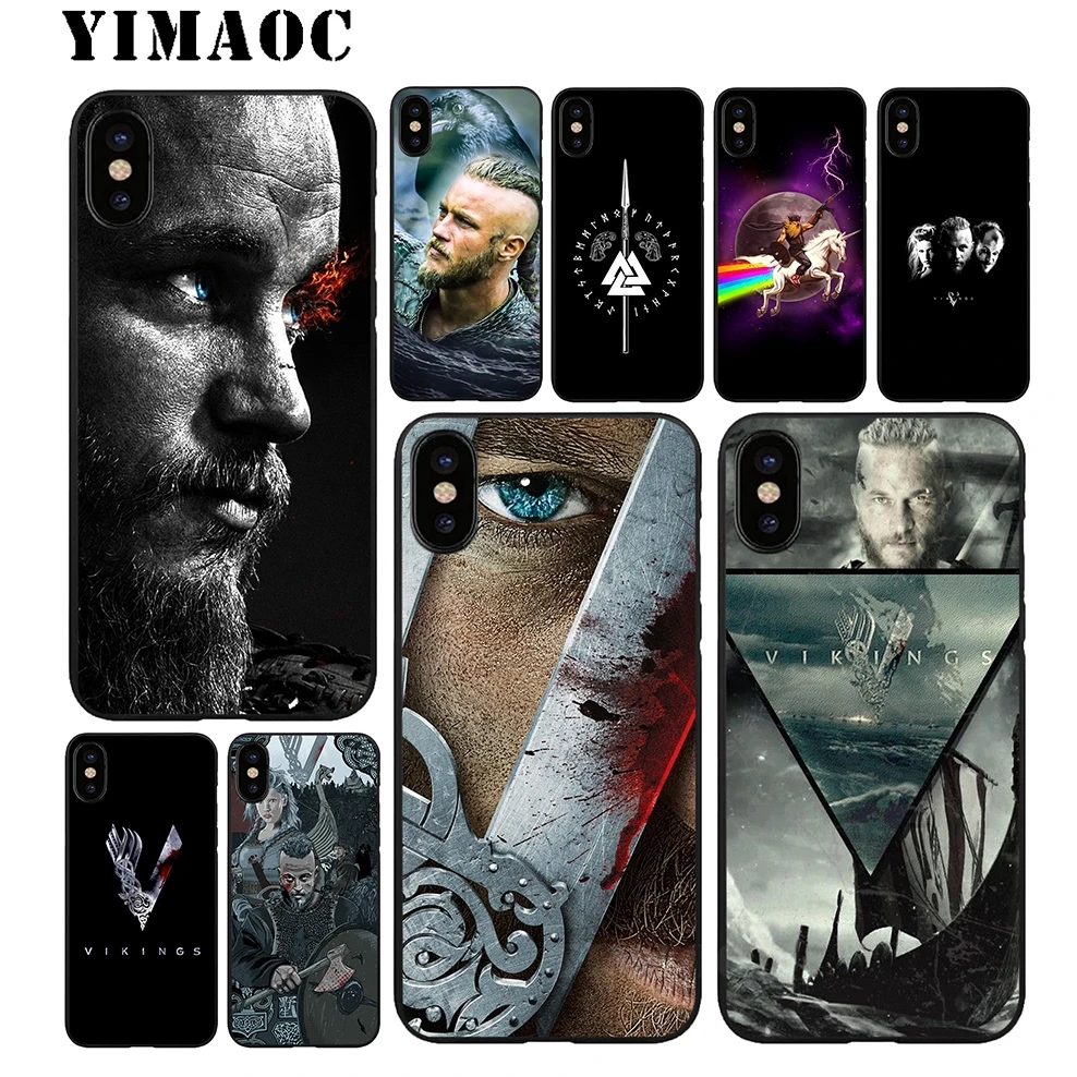 YIMAOC Vikings Мягкий силиконовый чехол для iPhone 11 Pro Xr Xs Max X или 10 8 7 6 6S Plus 5 5S SE |