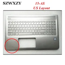Для hp Envy 15-AS109TU 15-AS108TU 15-AS110T 15-как подлокотник для ноутбука клавиатура с английской раскладкой с Подсветка
