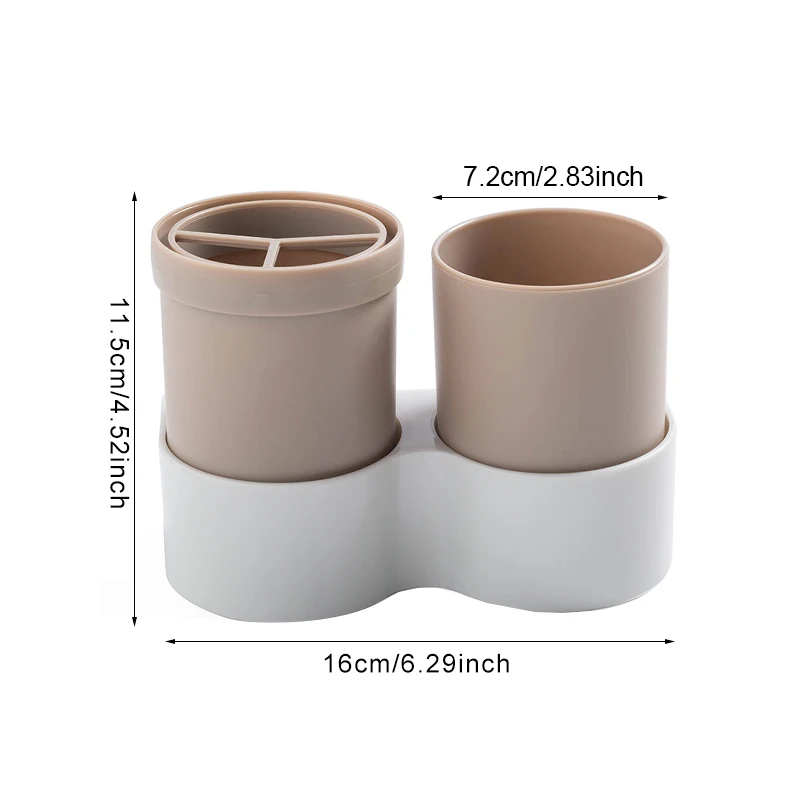 Plastic Toothbrushes Storage Holders Racks Shelf Toothpaste Organizer Cups Wall Door Housekeeper Organization Accessories Items